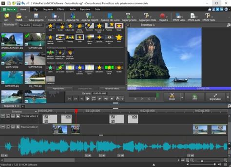 Videopad Video Editor Gratis Software Montaggio Video Free Per