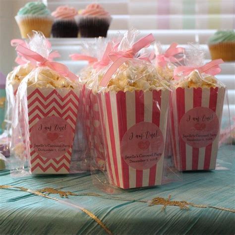 12 Custom Popcorn Box Favors Bridal Shower Favors Etsy Popcorn