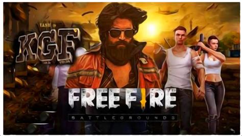 Kgf Movie Free Fire Telugu Version Kgf Mass Dialogues Youtube