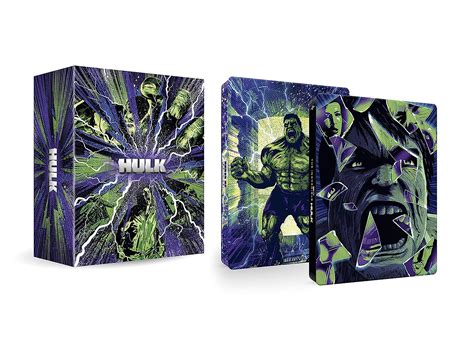 Hulk Deluxe Collection Steelbook K Ultra Hd Box Set Blu Ray