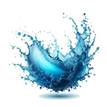 Water Splash With Shadow, Water, Splash, Water Splash PNG Transparent ...