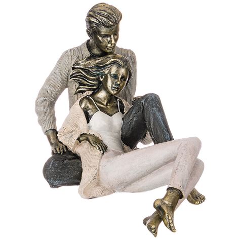 Статуэтка декоративная 20 см розовая "Влюбленные. Фьюжн" - купить за ...