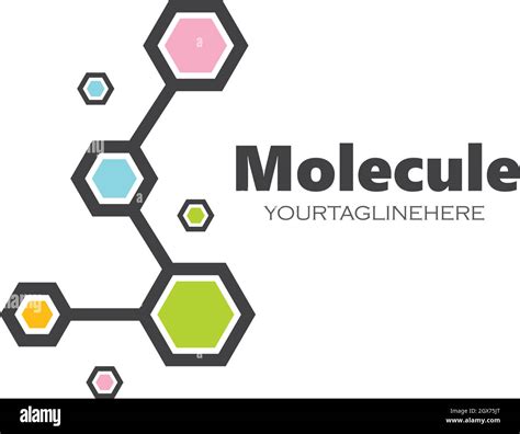 Molecule Logo Vector Illustration Design Stock Vector Image Art Alamy