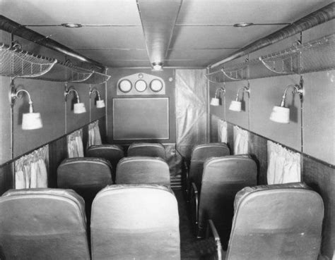 Boeing Air Transport Boeing 80A Interior. | Vintage airlines, Vintage ...