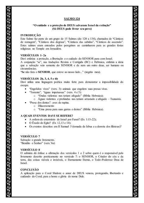 Salmo 124 Completo 5