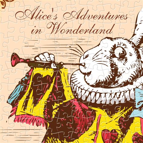 Puzzle Aus Kunststoff Alice S Adventures In Wonderland 500 Teile