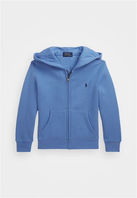 Polo Ralph Lauren Fleece Full Zip Hoodie Sweat Zippé Summer Blue