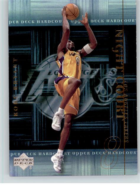 2000 01 Upper Deck Hardcourt Night Court NC5 Kobe Bryant EX MT