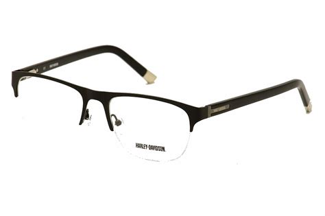 Harley Davidson Mens Eyeglasses Hd459 Hd459 Semi Rim Optical Frame