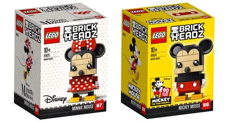 Brickfinder - LEGO BrickHeadz Mickey & Minnie Mouse Official First Look