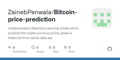 GitHub - ZainebPenwala/Bitcoin-price-prediction: Implemented a Machine Learning model which ...