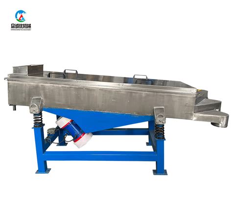 Zxs Series Industrial Silica Sand Square Linear Vibrating Screen