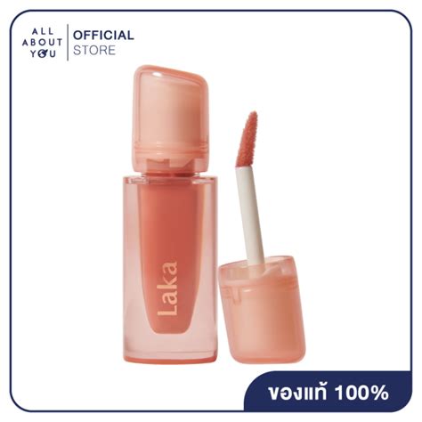 Laka Jelling Nude Gloss 304 Ginger ring ลปกลอสเจลลทมอบความชมชน ฉำวาว รมฝปากอวบอม