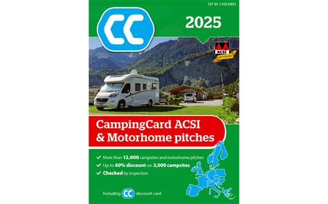 La Campingcard Acsi Et Le Guide Des Emplacements Avec Plus De