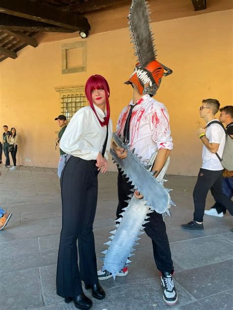 Makima X Denji Cosplay Chainsaw Man And Makima Denji Makima Cosplay
