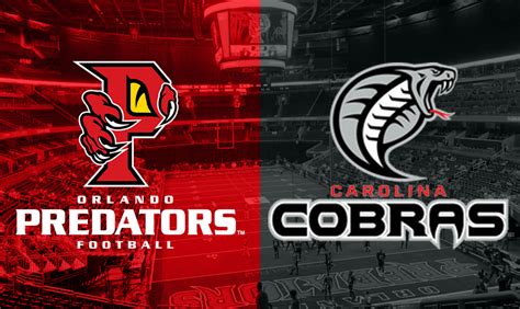 Orlando Predators Vs Carolina Cobras Amway Center