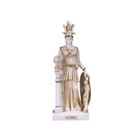 Silver Athena Statue, Athena Goddess, Athena Sculpture, Athena Figurine, Minerva Statue ...