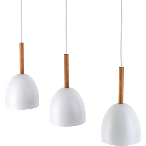 Lampa wisząca skandynawska na listwie Nord III 68cm biała TK Lighting