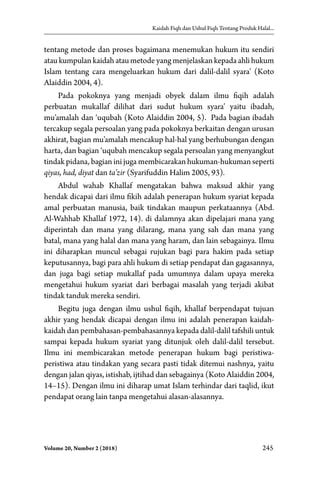 Kaidah Fiqh Dan Ushul Fiqh Tentang Produk Halal Pdf