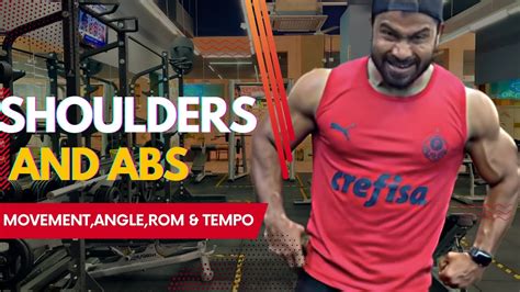 Shoulders Abs Workout For Beginners Masroof Ahmad Discussed On