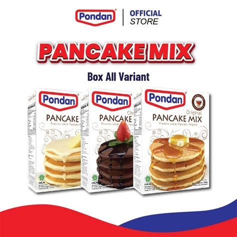 Jual Pondan Pancake Mix G Shopee Indonesia