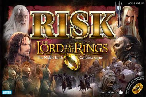 Lord of the Rings Risk - Hasbro Games - Hobbit / Lord of the Rings ...