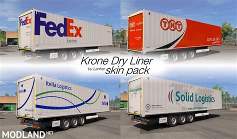 Skin Pack For Krone Dry Liner Ets