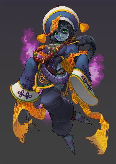 Jiangshi Cartoon Character Design Capcom Art Character Art