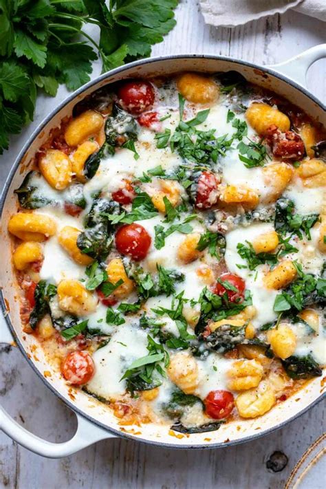 Baked Gnocchi With Tomato And Salsiccia Recipe Elle Republic