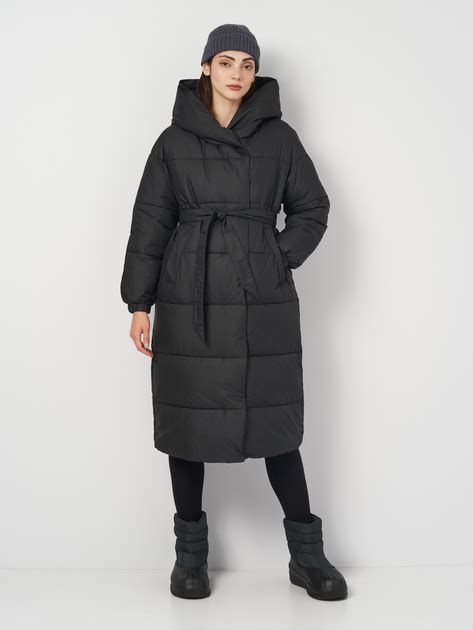 Куртка зимняя длинная женская Aixiaohua 9068 L Черная (ROZ6501054823 ...