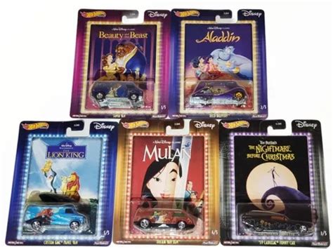 Hot Wheels Premium Pop Culture Serie Disney Completa MercadoLibre