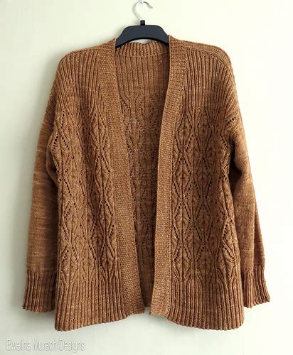 Ravelry Cinnamon Twists Cardigan Pattern By Ewelina Murach