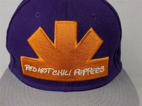 Red Hot Chili Peppers Official Varsity Purple Orange Gem