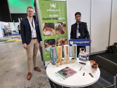 #Changemaker: Edible coffee cups - a delicious addition to your morning