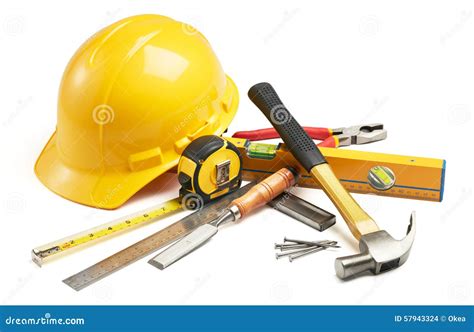 Carpentry tools stock photo. Image of work, carpentry - 57943324