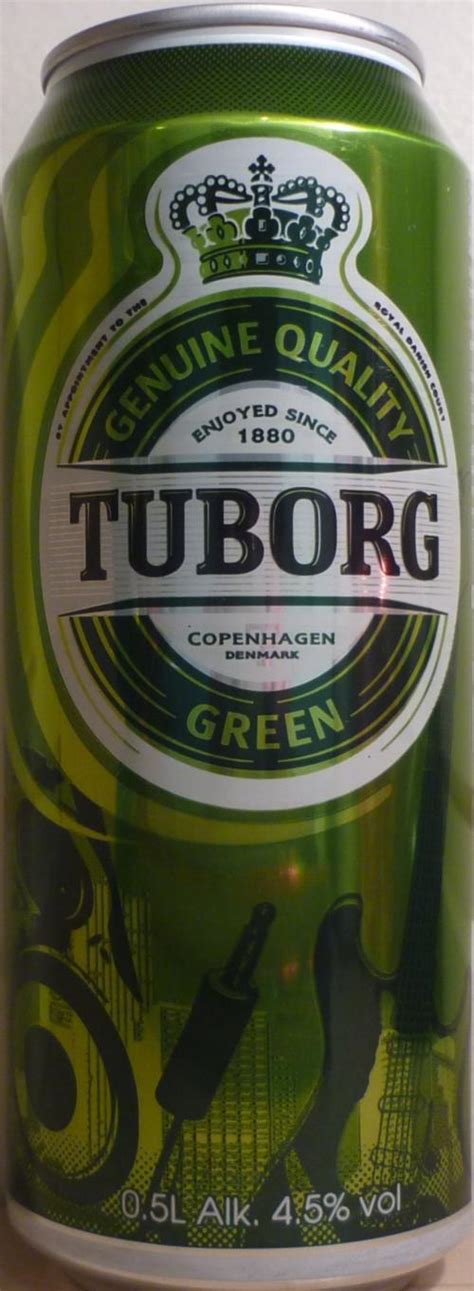 Tuborg Beer 500ml Genuine Quality Guit Norway