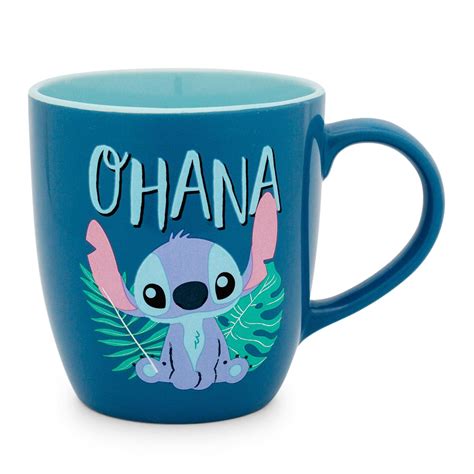 Buy Disney Lilo Stitch Ohana Hawaiian Palm Ceramic Mug Holds