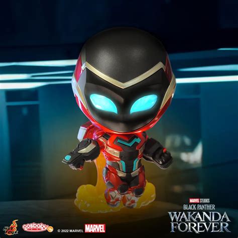 Hot Toys Black Panther Черная пантера Железное сердце COSBABY Мини Коллекционная фигурка