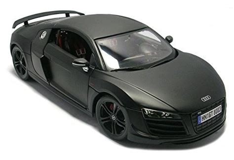 Modelo De Auto Maisto Audi R8 Gt Matt Black 118 Envío Gratis