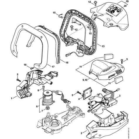 Stihl Hsa Hedgecutter Motor Housing Assembly L S Engineers