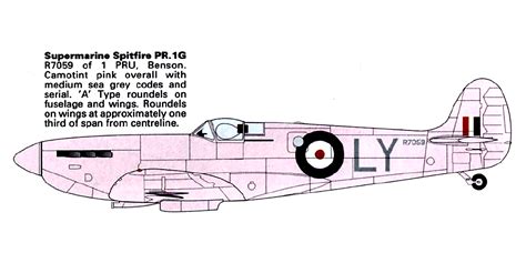 Asisbiz Spitfire Prig Raf Pru Ly R St Eval Cornwall England B