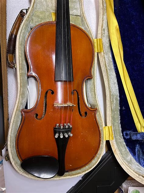 1959 Ernst Heinrich Roth 44 Violin Strad Copy 1700 Reverb