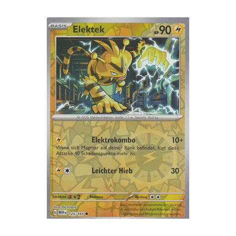 Elektek Reverse Holo Mew Pokemon Karte G Nstig Kaufen