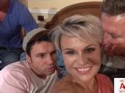 Analized Short Haired Blonde Milf Oxy Summer Gaping Anal Gangbang Xxx Mobile Porno Videos