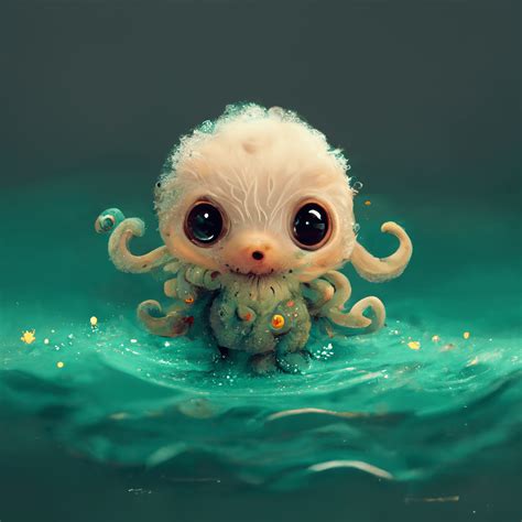 Baby Cthulhu : r/aiArt