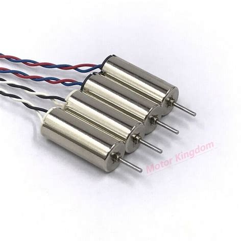 4PCS 2CW 2CCW 820 8mmx20mm Mini Coreless Motor DC 3 7V 4 2V 48000RPM