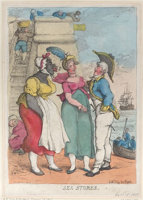 Thomas Rowlandson Sea Stores The Metropolitan Museum Of Art