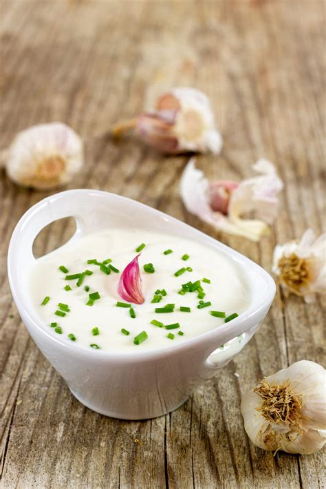 Knoblauchsauce Knoblauch Dip Rezept Sweets Lifestyle