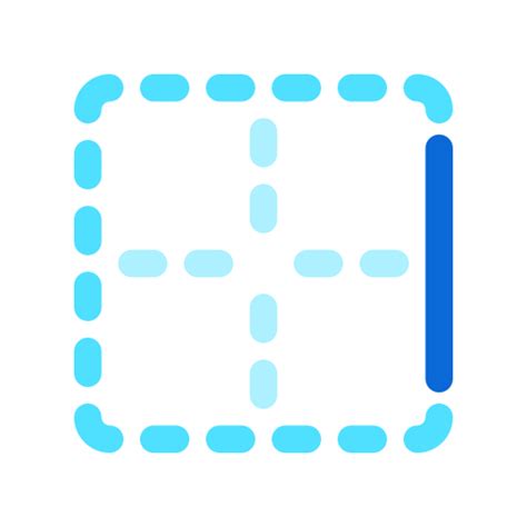 border  generic color outline icon