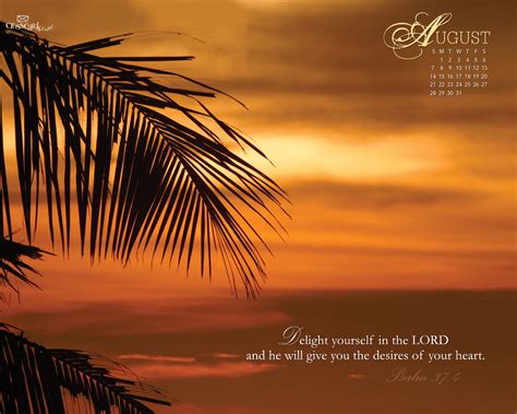 Christian Desktop Calendar Wallpapers